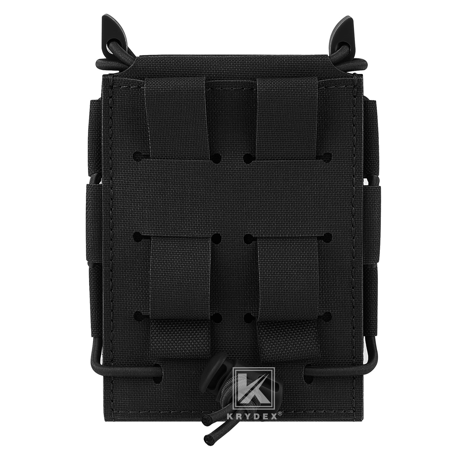 Krydex Tactical 556 Magazine Pouch Open Top Rifle Mag Carrier Rapid Access MOLLE Compatible