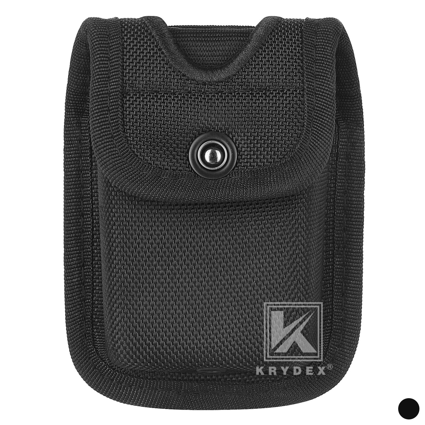 Krydex Glove Holder Nylon Molded Pager Pouch Latex Nitrile Disposable Gloves Pouch Fits 2" & 2.25" Duty Belt For Police Firefighter Law enforcement EMT Paramedic First Responders