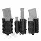 KRYDEX Soft Shell Magazine Pouch for 5.56mm 7.62mm & 9mm Pistol Mag Molle Clip