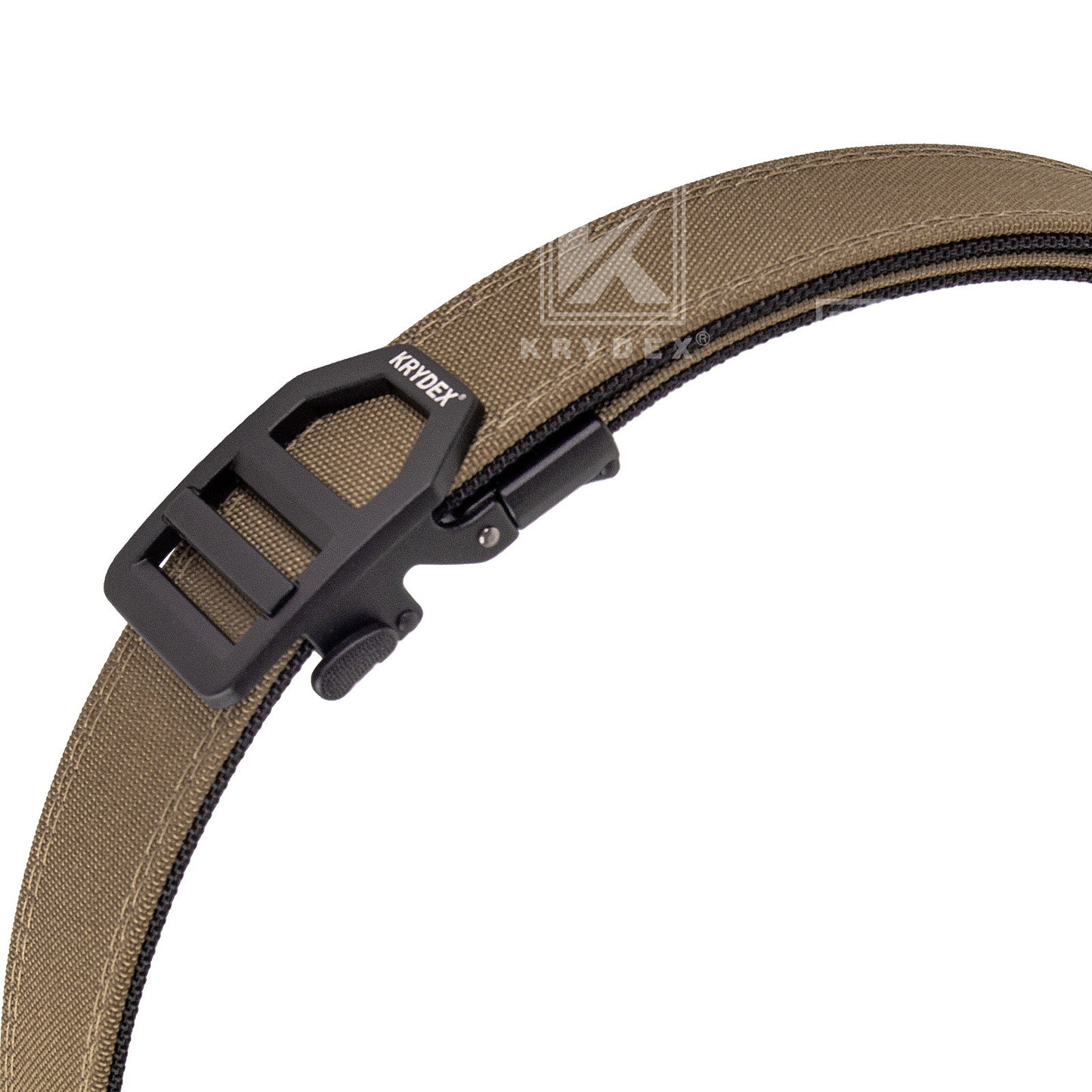 Krydex Tactical Belt 1.5" Heavy Duty EDC Gun Belt Rigid Nylon CCW Belt Quick Release