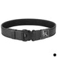KRYDEX Duty Belt 2.25" Police Security Belt Law Enforcement Officer Security Basket Weave Synthetic Leather Belt