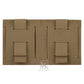 Krydex Tactical Double 9mm & 5.56 Magazine Pouch Mag Holder Duty Belt & Molle Compatible