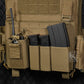 Krydex Tactical Double 9mm & 5.56 Magazine Pouch Mag Holder Duty Belt & Molle Compatible