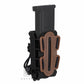 KRYDEX Soft Shell 9mm Pistol Mag Pouch Magazine Carrier Holder with Belt Clip Short