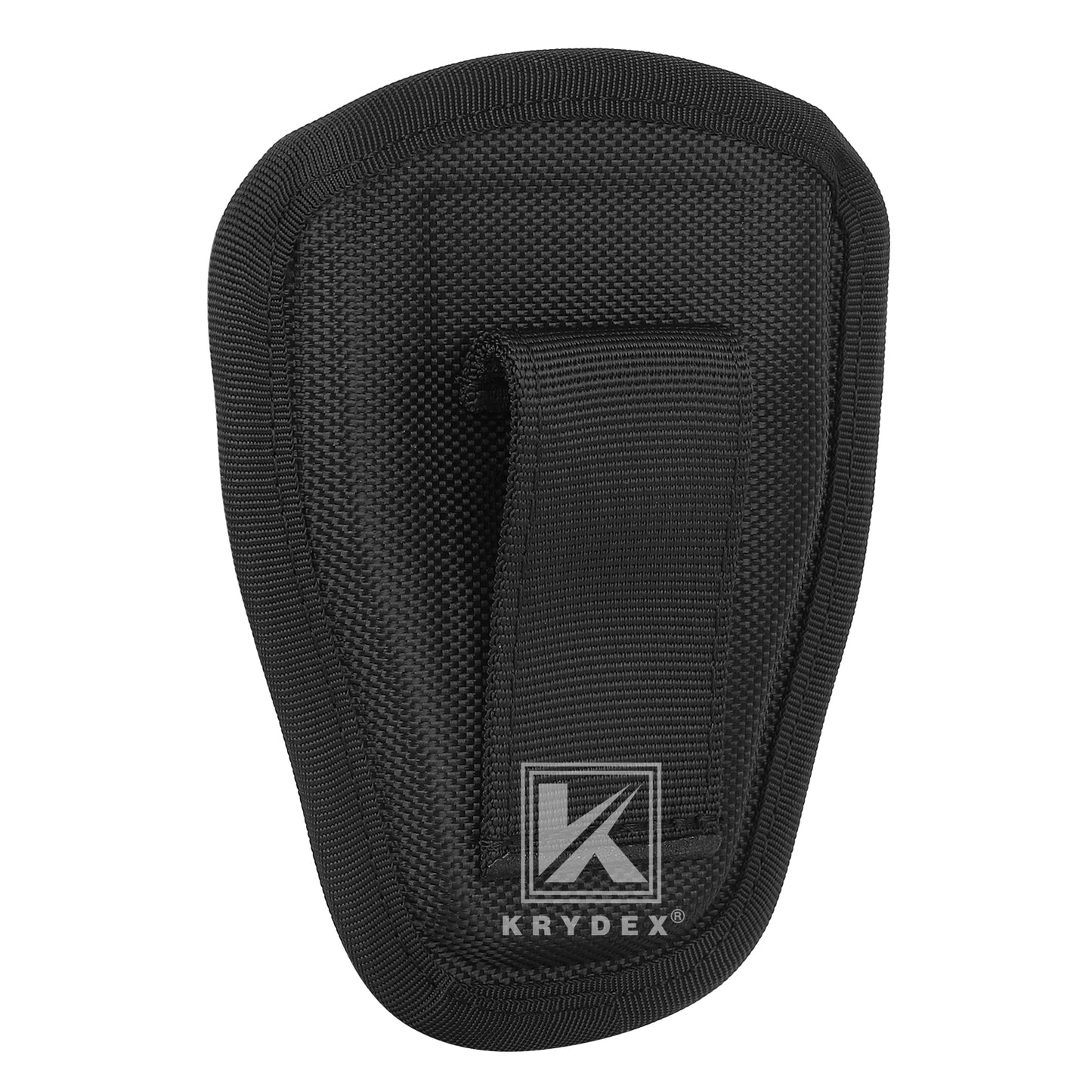 Krydex Open Top Handcuff Case Single Classic Handcuff Pouch Fits 2” & 2.25” Duty Belt For Police Law Enforcement & Security Guard Equipment