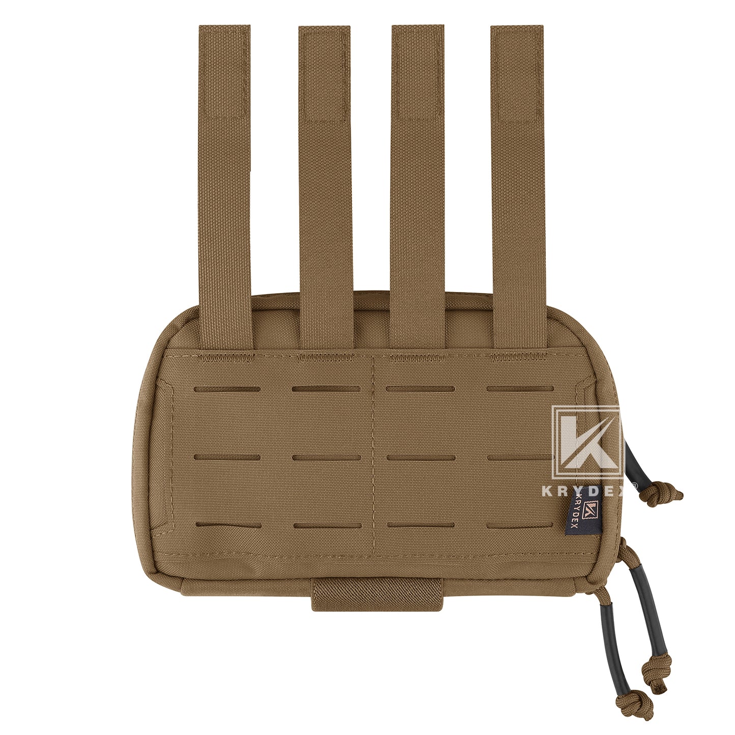 Krydex Tactical Admin Pouch Chest Bag MOLLE Utility Pouch Front Pocket for Vest and Chest Rig