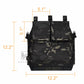 KRYDEX Quick Zip-ON Panel Hydration Pack Platebag Tactical Pouch for CPC JPC2.0 Plate Carrier