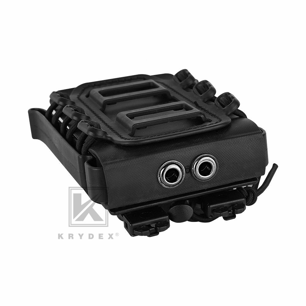 KRYDEX Soft Shell 5.56mm 7.62mm Mag Pouch Magazine Carrier with Clip