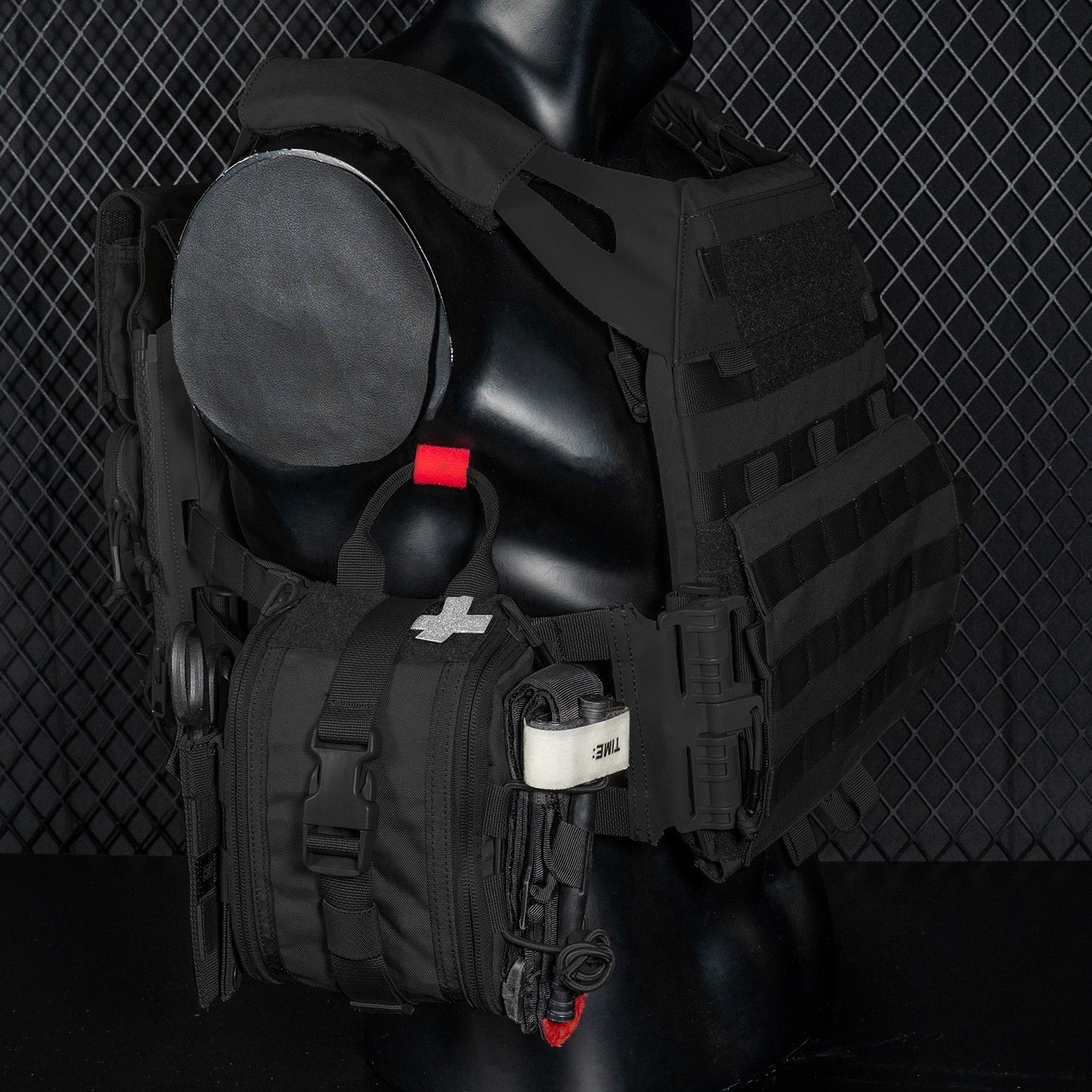 Krydex Tactical Tear Off Medical Pouch IFAK EMT Trauma Kit Pouch Rip Away First Aid Organizer MOLLE / Belt Compatible