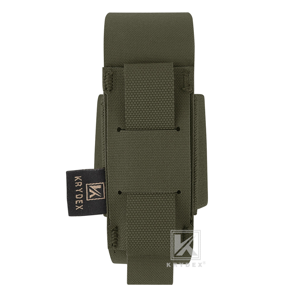 Krydex Tactical Elastic Frag Grenade Pouch MOLLE PALS & Belt system