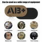 Krydex 4pcs AB+ POS Blood Type Patches Tactical Reflective Hook & Loop Badge First Aid Emergency IFAK Trauma Patch 2x1 In.
