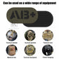 Krydex 4pcs AB+ POS Blood Type Patches Tactical Reflective Hook & Loop Badge First Aid Emergency IFAK Trauma Patch 2x1 In.