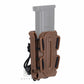 KRYDEX Soft Shell 9mm Pistol Mag Pouch Magazine Carrier Holder with Belt Clip Short