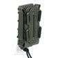 KRYDEX Soft Shell 9mm Pistol Mag Pouch Magazine Carrier Holder with Belt Clip Short