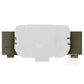 Krydex Tactical Chest Rig MOLLE Panel Front Chest Holder Bridge Phone Mount for D3CR MK3 MK4 UW SOP Rigs