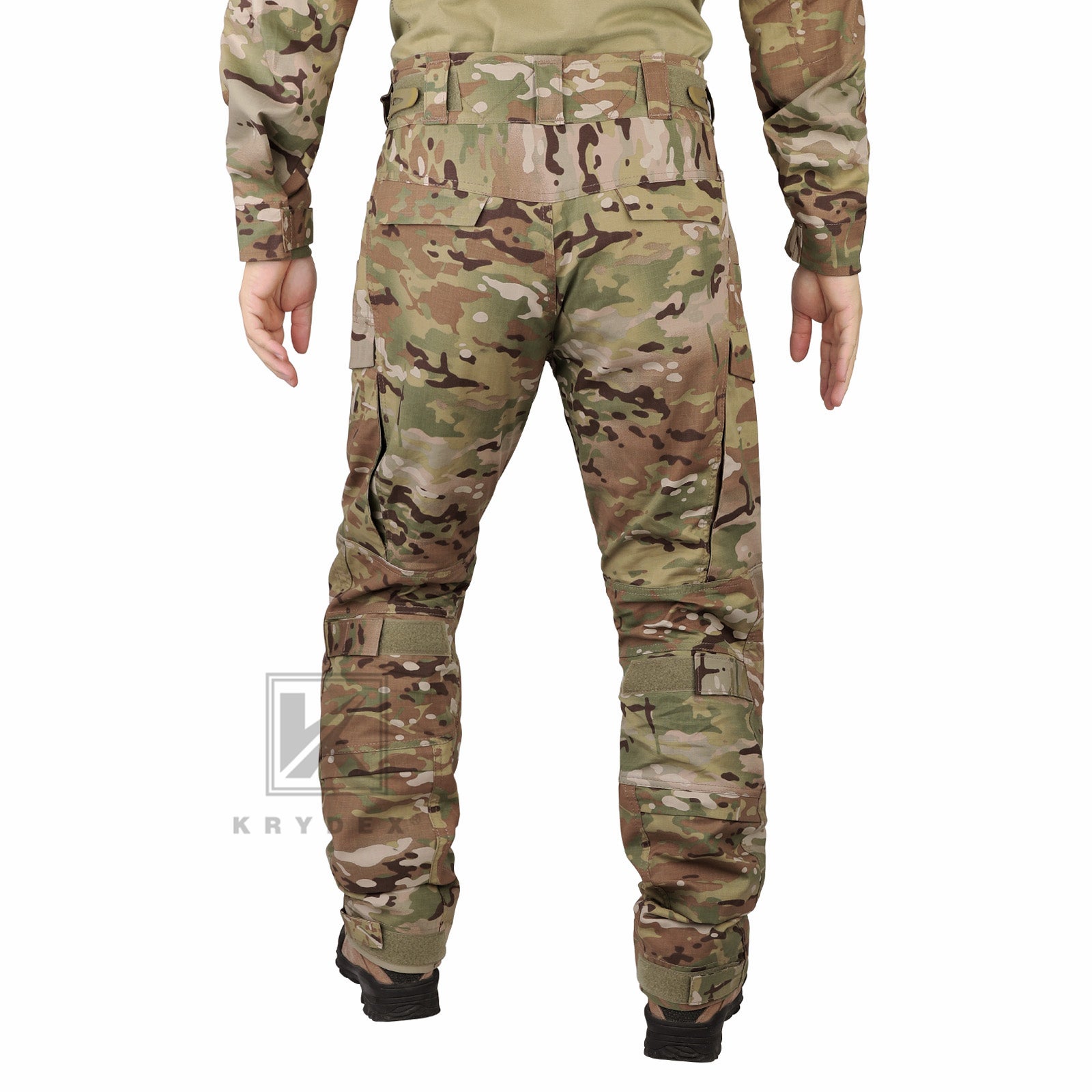 Krydex Tactical Men's Combat Pants with Knee Pads Uniform