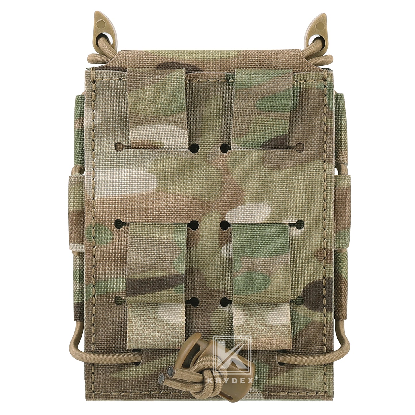 Krydex Tactical 556 Magazine Pouch Open Top Rifle Mag Carrier Rapid Access MOLLE Compatible
