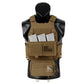 KRYDEX Low Vis Slick Plate Carrier Tactical Vest Body Armor w/MK Micro Fight Chest Rig Set