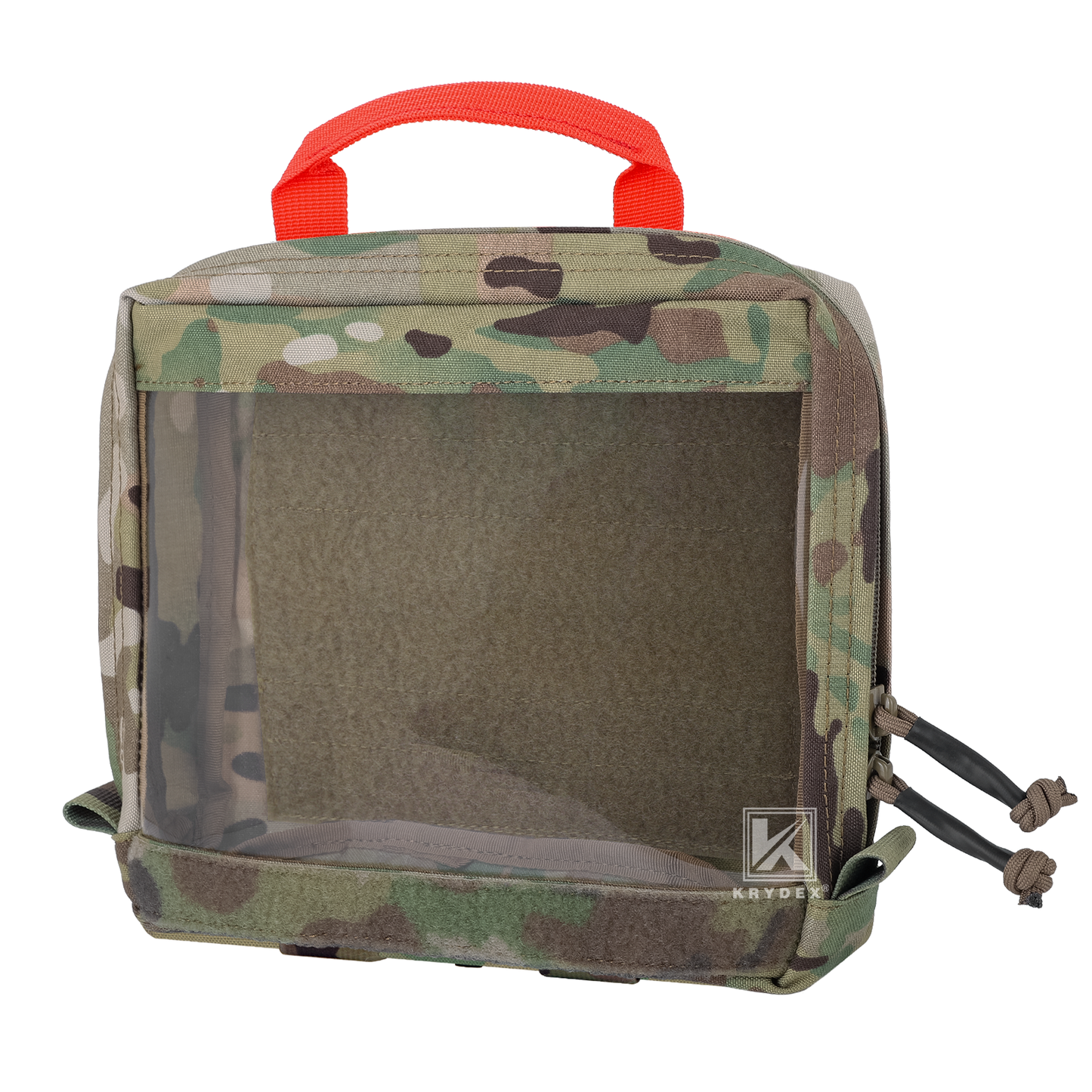 Krydex Clear Top Insert Large/Small for D3 Tactical Backpack Organizer Bag Hook & Loop Medic Pouch
