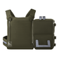 Krydex Tactical Back Panel Double Pouch Assault Zip On Modular Backpack for V5 vest