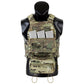 KRYDEX Low Vis Slick Plate Carrier Tactical Vest Body Armor w/MK Micro Fight Chest Rig Set