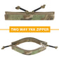 Krydex Tactical Vest Admin Pocket Zipper Insert Chest Full Two Way Zip For 511 Trainer Vest CPC Carrier