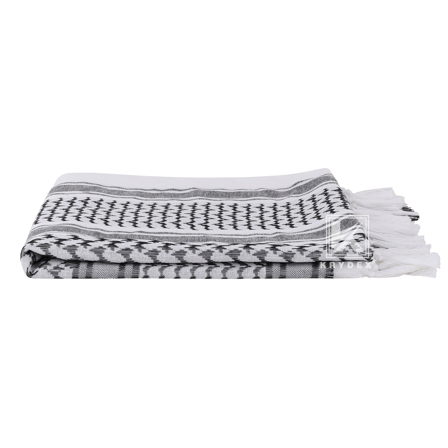 Krydex Tactical Scarf Headwrap Facecover Cotton Shemagh Breathable Balaclava Face Mask Neck Gaiter 43” x 43”