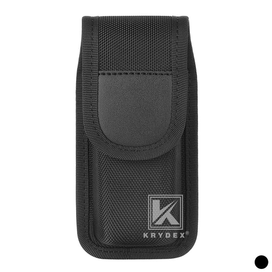 Krydex OC / MK3 Spray Holster OC MACE Pepper Spray Nylon Pouch Canister Flashlight Holder Multi-Tool Plier Pouch Fits 1.5" 1.75" 2" 2.25"  Duty Belt for Police Security LE Outdoor