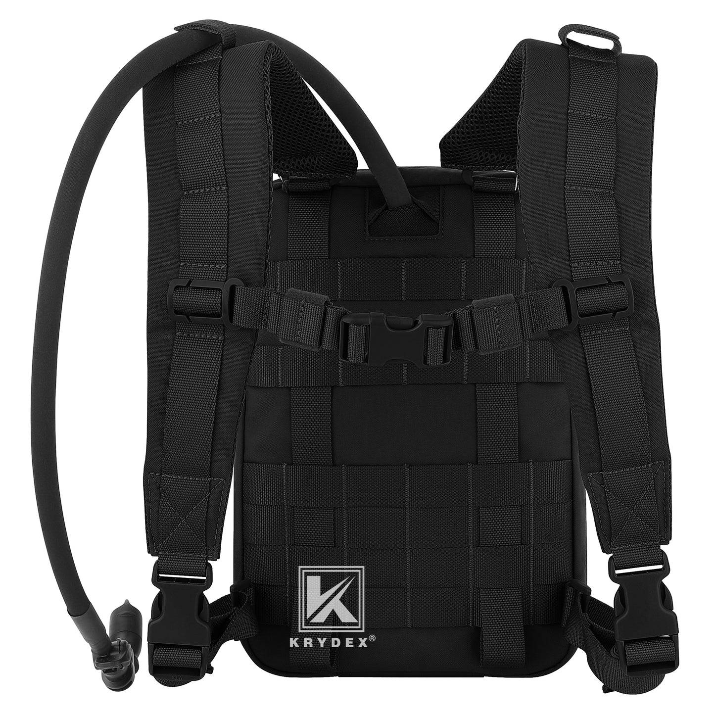 Krydex Tactical Hydration Pack 1.5L 50oz Water Bladder Carrier MOLLE for vest Hydro Backpack