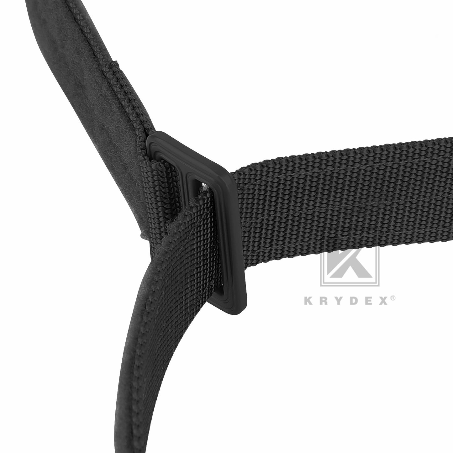 Krydex Tactical EDC Under Belt Hook & Loop Inner Belt 1.5" Duty Concealed Carry Base Belt