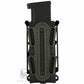 KRYDEX Soft Shell 9mm Pistol Magazine Pouch Mag Carrier with Clip Tall
