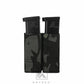 Krydex Tactical 9MM Pistol Magazine Pouch Double Stack .40 45 ACP Pistol Mag Holder Duty Belt & Molle Compatible
