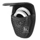 Krydex Double Hidden Snap Basket weave Handcuff Case Pouch Fits 2” & 2.25” Duty Belt For Police Law Enforcement & Security Guard Equipment
