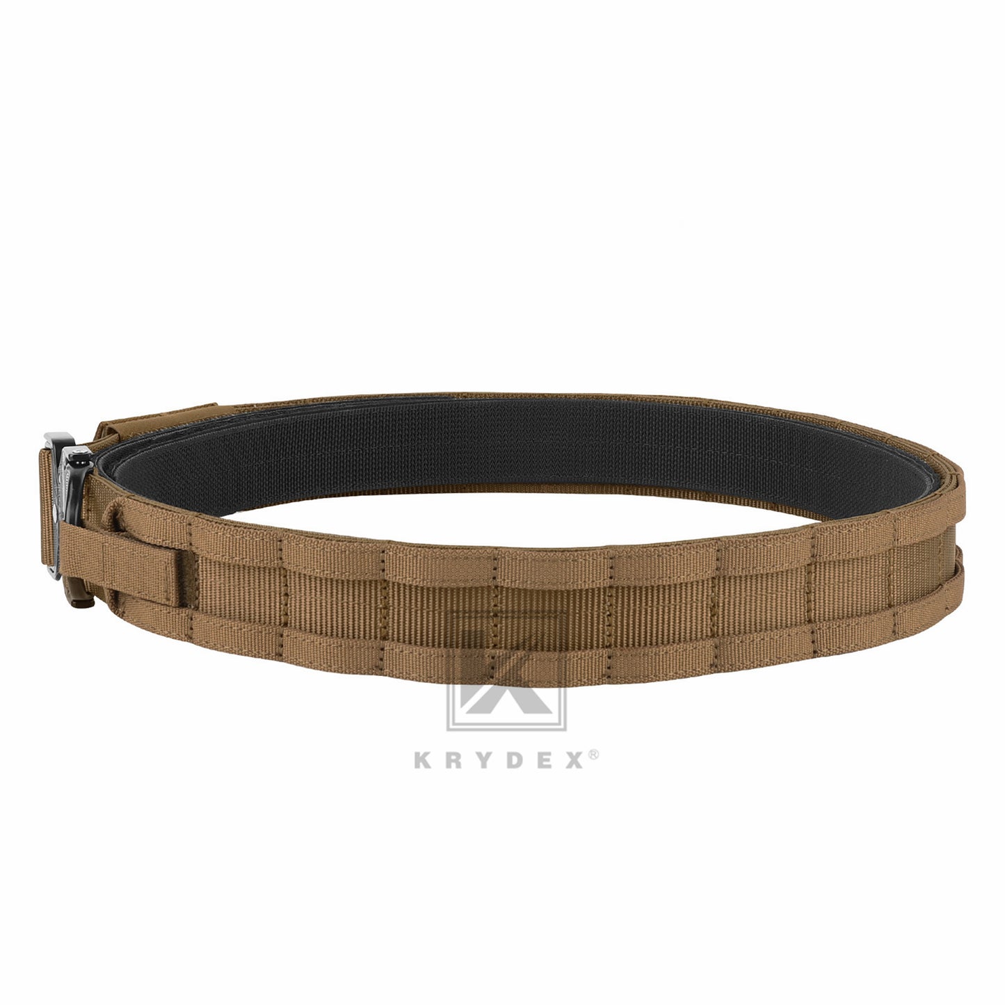 KRYDEX 1.75”& 1.5” Tactical Quick Release MOLLE D-Ring Belt Rigger Duty Gun Belt Outer & Inner Hunting Shooting Belt