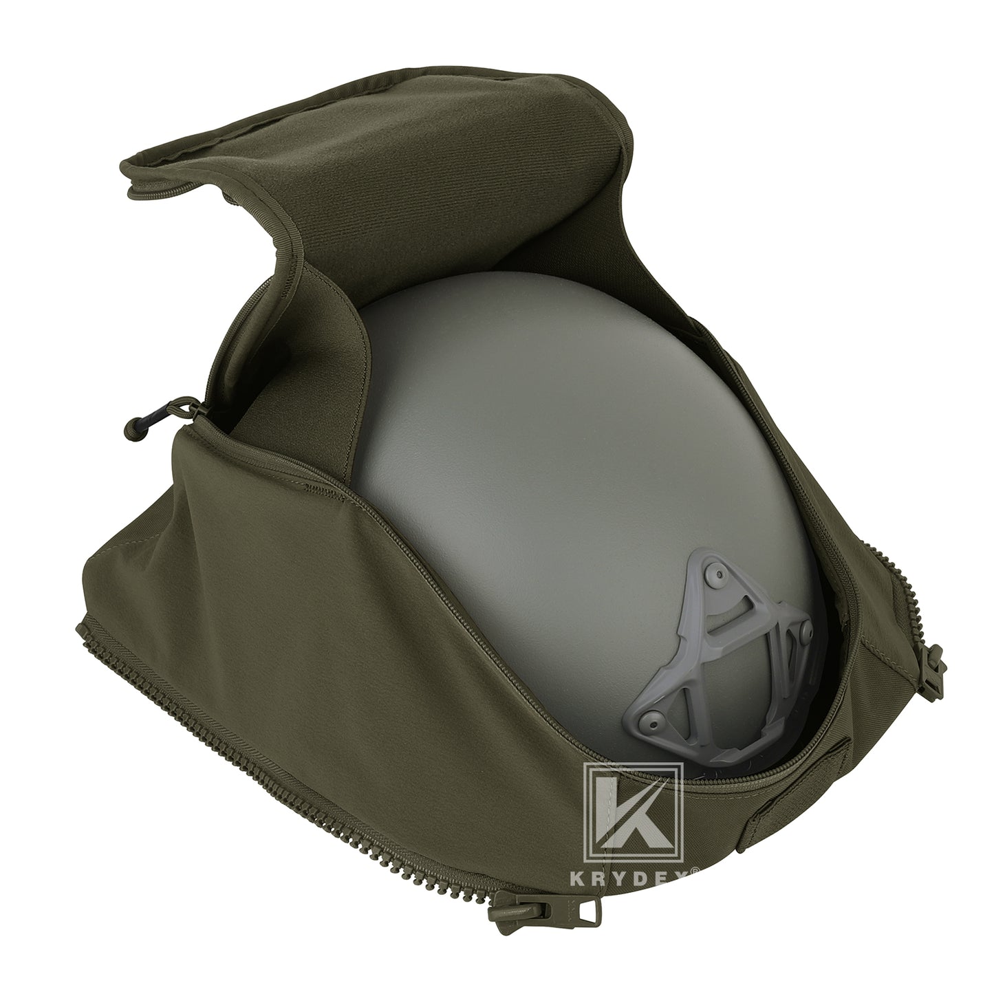Krydex Tactical Zip-on Back Panel for Scarab Vest MOLLE Helmet Hydration Backpack