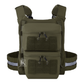 Krydex Tactical Back Panel Double Pouch Assault Zip On Modular Backpack for V5 vest