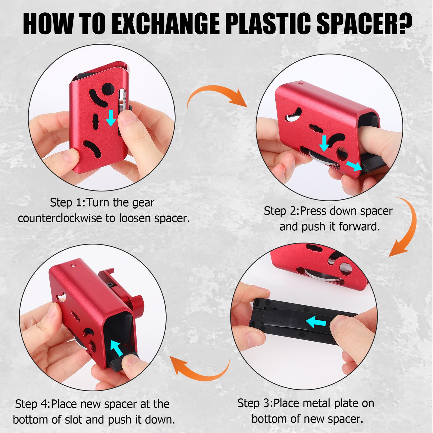 KRYDEX Magazine Pouch Holder IPSC USPSA Pistol Gun Mag Holster CNC Aluminum Race Master Mag Carrier