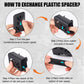 KRYDEX Magazine Pouch Holder IPSC USPSA Pistol Gun Mag Holster CNC Aluminum Race Master Mag Carrier