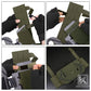 Krydex Tactical Chest Rig MOLLE Panel Front Chest Holder Bridge Phone Mount for D3CR MK3 MK4 UW SOP Rigs