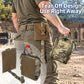 Krydex Tactical Tear Off Medical Pouch IFAK EMT Trauma Kit Pouch Rip Away First Aid Organizer MOLLE / Belt Compatible