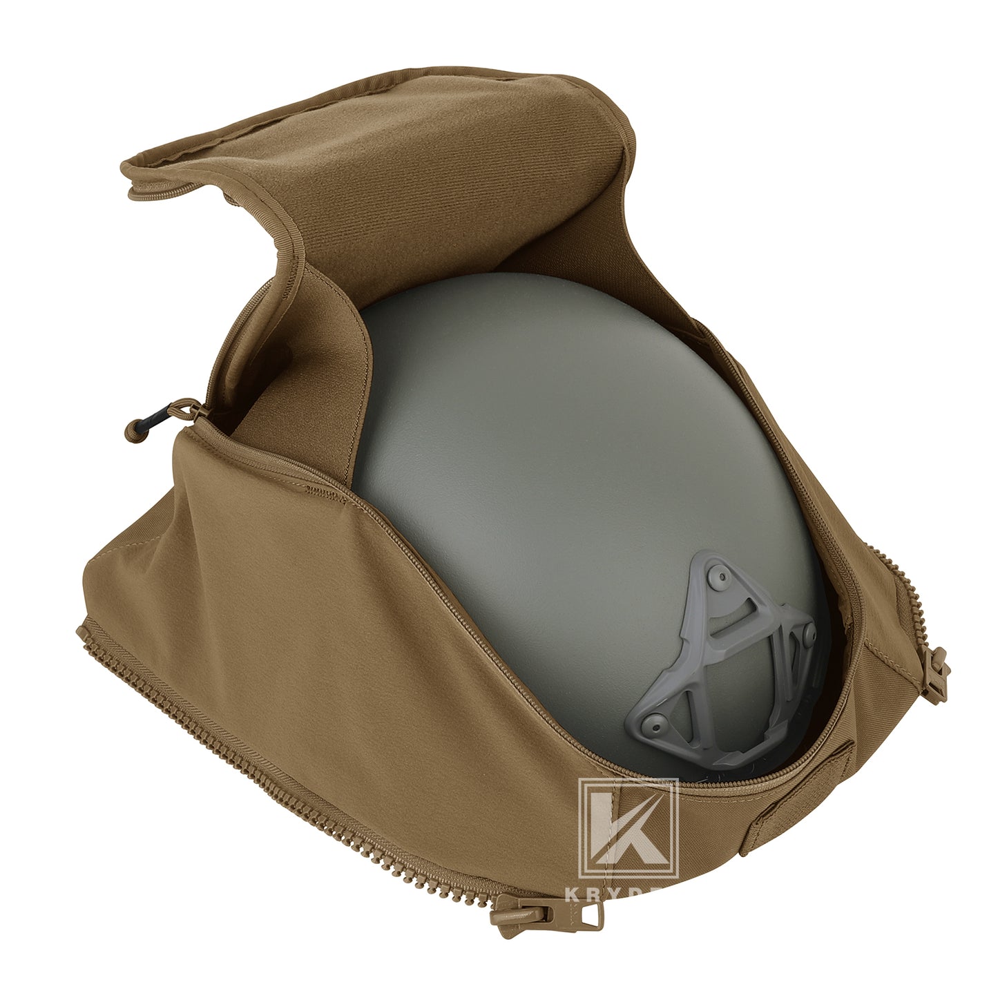 Krydex Tactical Zip-on Back Panel for Scarab Vest MOLLE Helmet Hydration Backpack