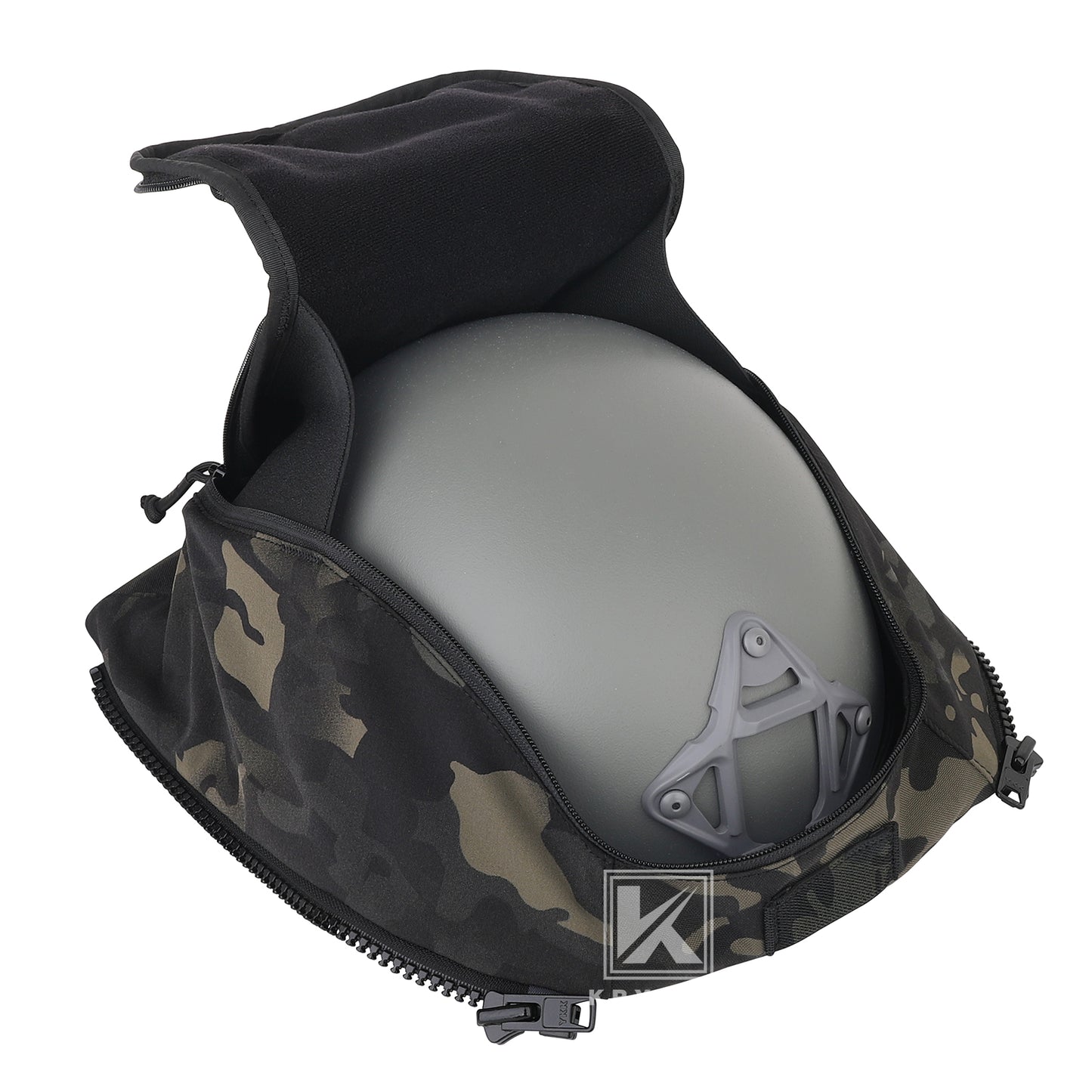 Krydex Tactical Zip-on Back Panel for Scarab Vest MOLLE Helmet Hydration Backpack