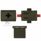 Krydex Tactical Micro Trauma Pouch MED IFAK Kit First Aid Insert Medical Holder Removable Tourniquet Holder MOLLE & Belt Compatible