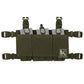 Krydex Tactical Triple 556 Magazine Pouch Placard 3x GP Pouches Detachable Mag Holders for Chest Rig and Vest