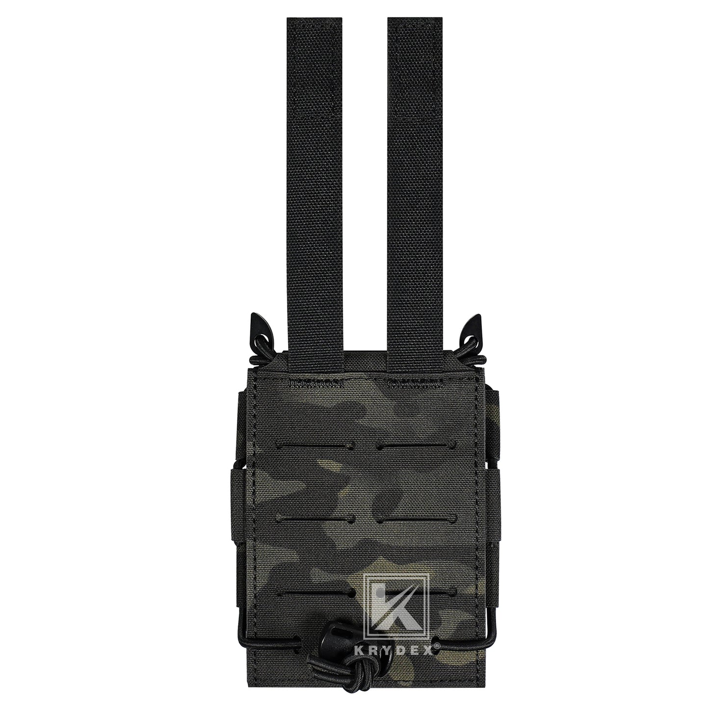 Krydex Tactical 556 Magazine Pouch Open Top Rifle Mag Carrier Rapid Access MOLLE Compatible