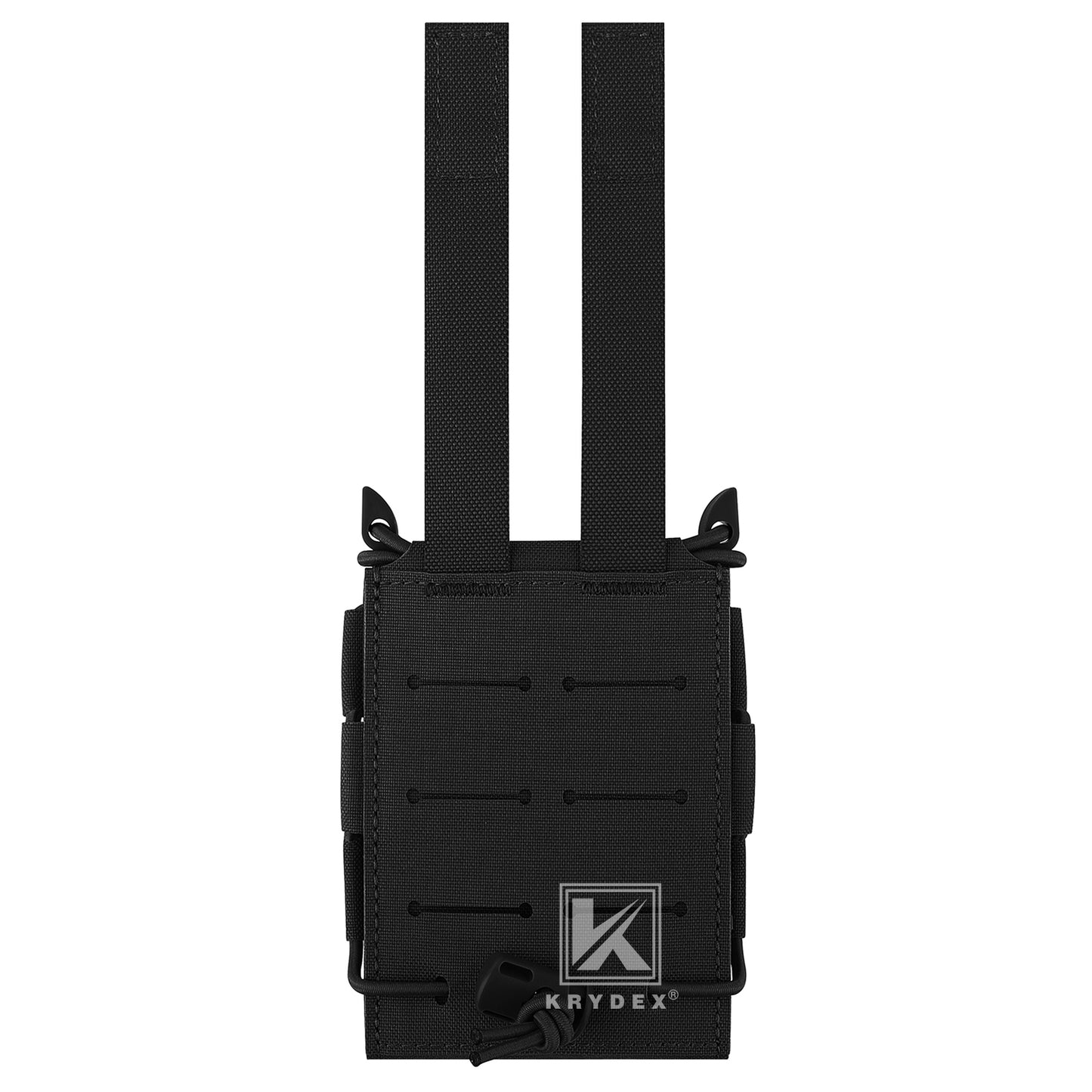 Krydex Tactical 556 Magazine Pouch Open Top Rifle Mag Carrier Rapid Access MOLLE Compatible