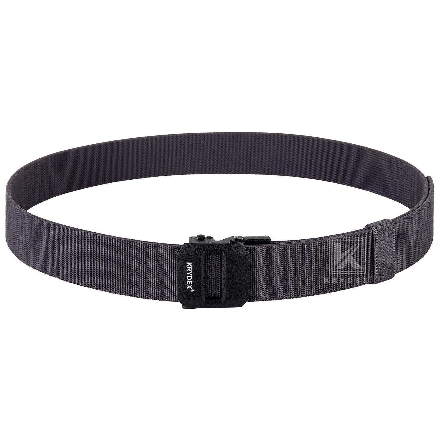 Krydex 1.5" Tactical Belt No Hole Auto-Locking Duty Work Belt Nylon Stretch EDC Belt