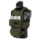 KRYDEX Low Vis Slick Plate Carrier Tactical Vest Body Armor w/MK Micro Fight Chest Rig Set