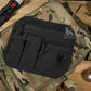 Krydex Tactical Hook Backed Organizer Panel Admin Insert EDC Pouch for Backpack Range Bag Accessory organizer Outdoor survival gear panel