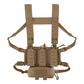 Krydex Tactical Chest Rig Triple Elastic 556 Magazine Pouch Placard GP Pouch Mini Drop Dangler Pouch
